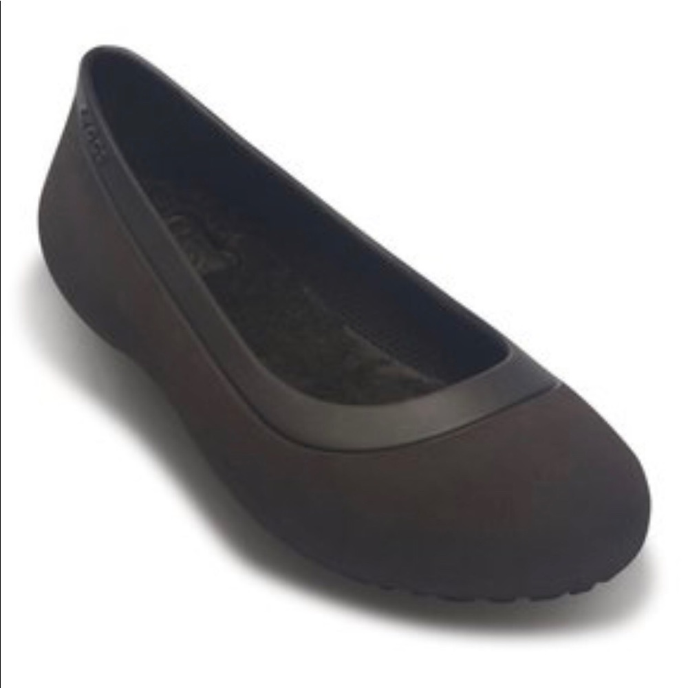Croc lined Flat